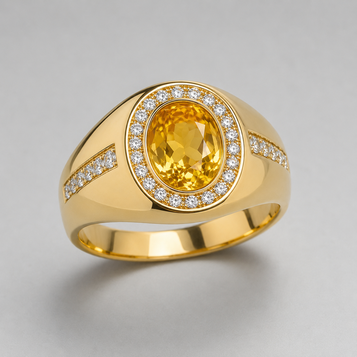 Final lustre for gold