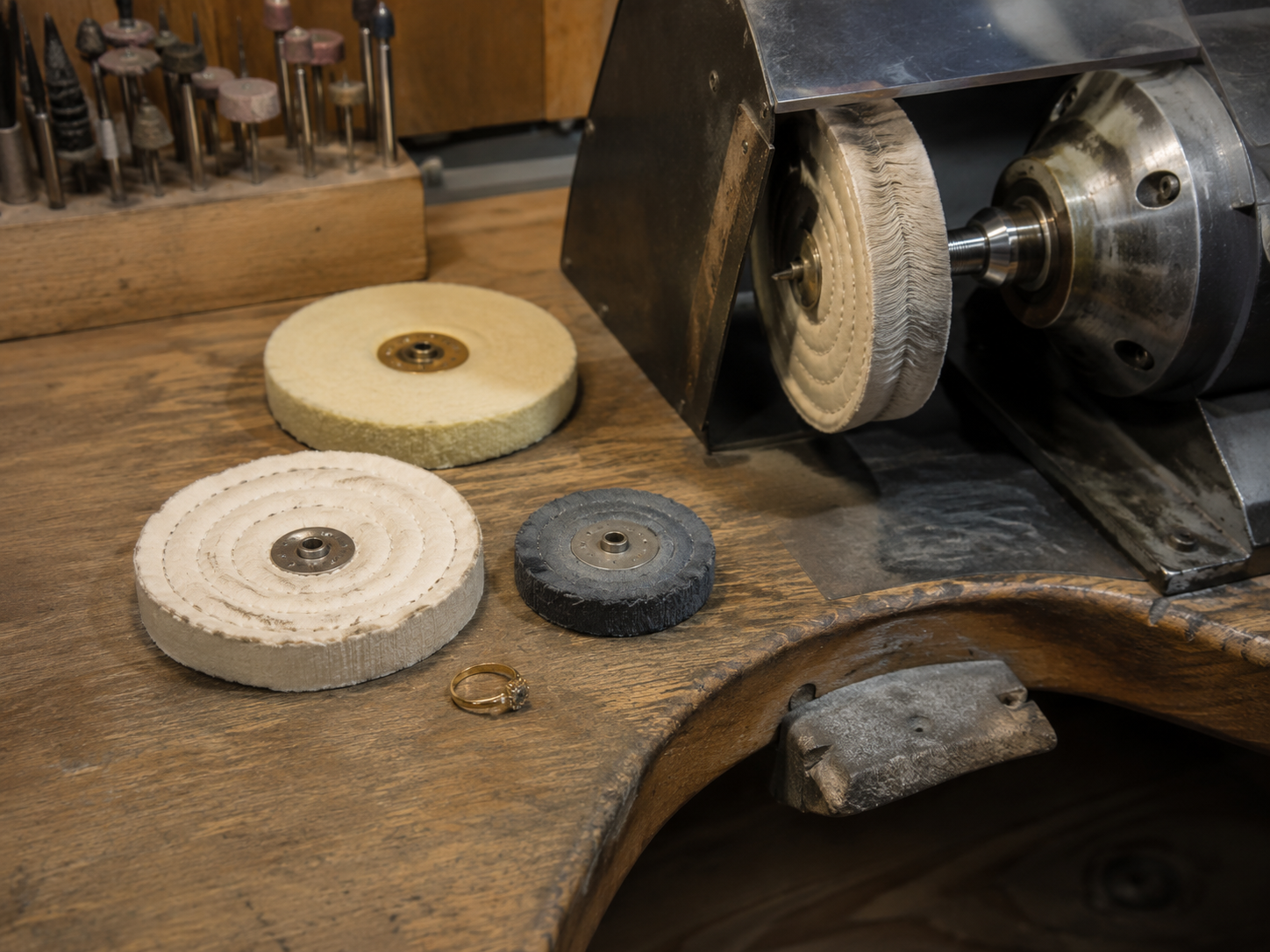 Developing a polishing route with limited wheels