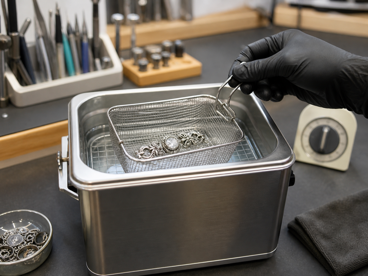 Ultrasonic cleaning too long